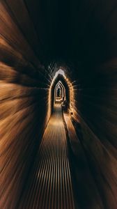 Preview wallpaper tunnel, dark, underground, backlight