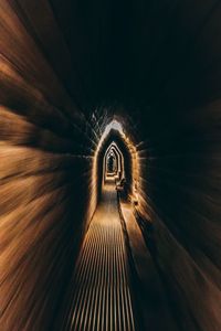 Preview wallpaper tunnel, dark, underground, backlight