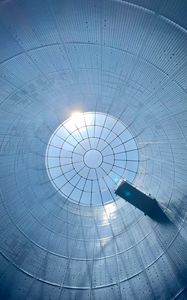 Preview wallpaper tunnel, dome, light, building, architecture