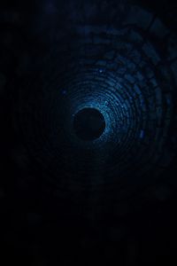 Preview wallpaper tunnel, immersion, dark, circle