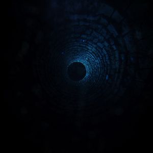 Preview wallpaper tunnel, immersion, dark, circle