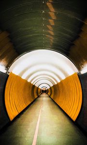 Preview wallpaper tunnel, light, backlight, perspective