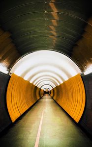 Preview wallpaper tunnel, light, backlight, perspective