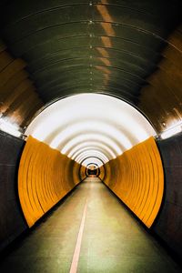 Preview wallpaper tunnel, light, backlight, perspective