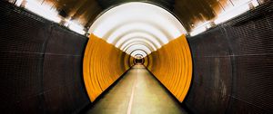 Preview wallpaper tunnel, light, backlight, perspective