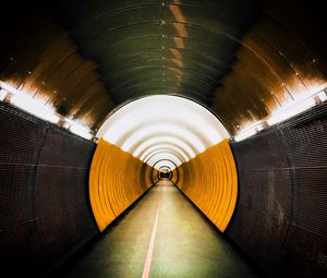 Preview wallpaper tunnel, light, backlight, perspective