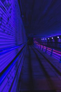 Preview wallpaper tunnel, metro, dark, underground, backlight