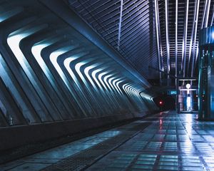 Preview wallpaper tunnel, metro, platform