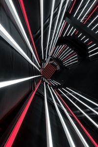 Preview wallpaper tunnel, neon, lines, light