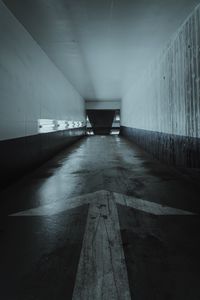 Preview wallpaper tunnel, parking, underground, building
