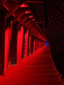 Preview wallpaper tunnel, passage, red