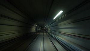 Preview wallpaper tunnel, speed, movement, dark, deepening