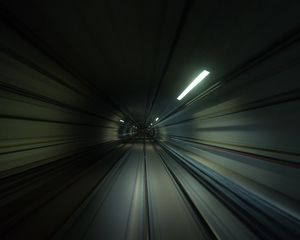 Preview wallpaper tunnel, speed, movement, dark, deepening