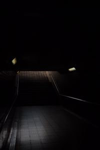 Preview wallpaper tunnel, stairs, dark, darkness