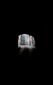 Preview wallpaper tunnel, street, track