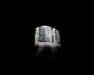 Preview wallpaper tunnel, street, track