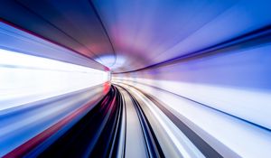 Preview wallpaper tunnel, turn, speed, blur