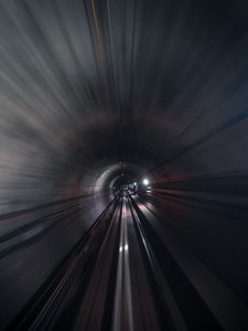 Preview wallpaper tunnel, underground, direction, speed