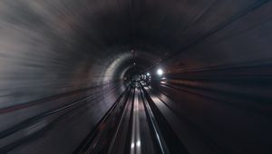 Preview wallpaper tunnel, underground, direction, speed