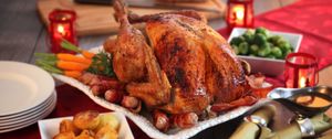 Preview wallpaper turkey, roast, poultry, dinner