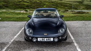 Preview wallpaper tvr griffith, car, black, sports car, nature