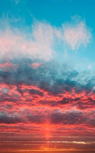 Preview wallpaper twilight, horizon, clouds, sky