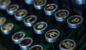 Preview wallpaper typewriter, keys, symbols