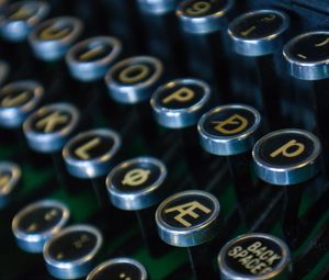 Preview wallpaper typewriter, keys, symbols