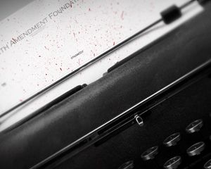 Preview wallpaper typewriter, writing, click