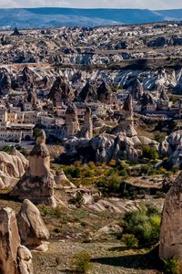 Preview wallpaper uchisar, cappadocia, turkey, mountain