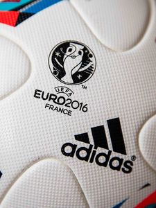 Preview wallpaper uefa, euro 2016, france, football, ball