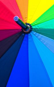 Preview wallpaper umbrella, colorful, macro