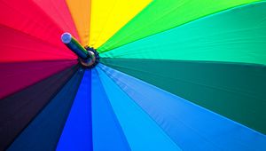 Preview wallpaper umbrella, colorful, macro