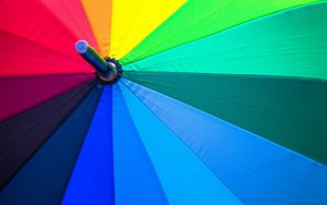 Preview wallpaper umbrella, colorful, macro