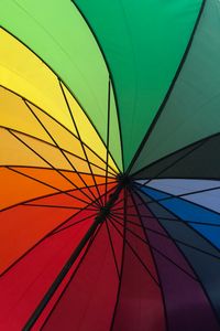 Preview wallpaper umbrella, colorful, rainbow