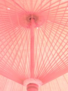 Preview wallpaper umbrella, construction, pink, light