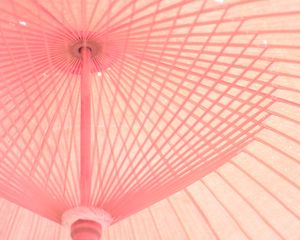 Preview wallpaper umbrella, construction, pink, light