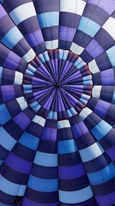 Preview wallpaper umbrella, folds, relief, blue