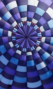 Preview wallpaper umbrella, folds, relief, blue