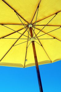 Preview wallpaper umbrella, yellow, blue