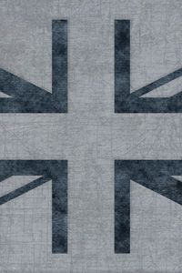 Preview wallpaper union jack, united kingdom, flag, texture, pencil, background, surface