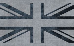 Preview wallpaper union jack, united kingdom, flag, texture, pencil, background, surface