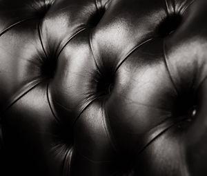Preview wallpaper upholstery, leather, texture, black