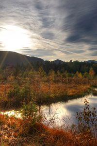 Preview wallpaper utumn, lake, forest, nature