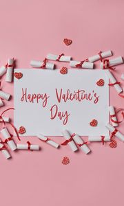 Preview wallpaper valentine day, notes, love, inscription, text, words