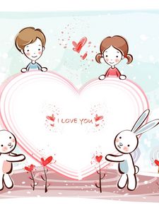 Preview wallpaper valentines day, heart, recognition, love