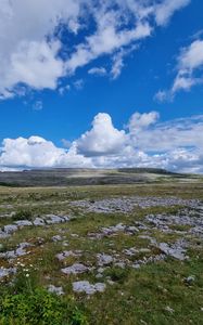 Preview wallpaper valley, clouds, sky, landscape, nature