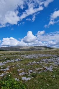 Preview wallpaper valley, clouds, sky, landscape, nature