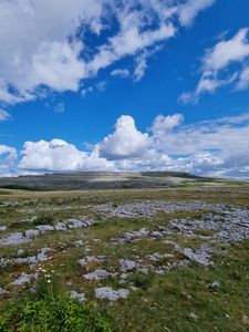 Preview wallpaper valley, clouds, sky, landscape, nature