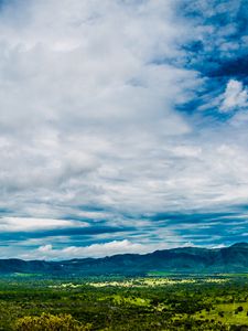 Preview wallpaper valley, grass, hills